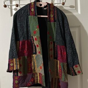 Hippie Boho ethnic Jacket sizeM